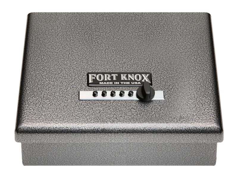 Fort Knox Original Pistol Box with Simplex push-button lock