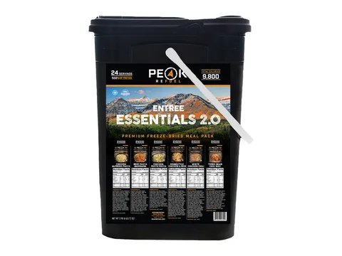 Peak Refuel Entree Essentials Bucket 2.0